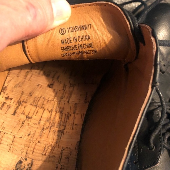 Men’s Oxford’s lace size 8  Dress Shoe black - Picture 7 of 15